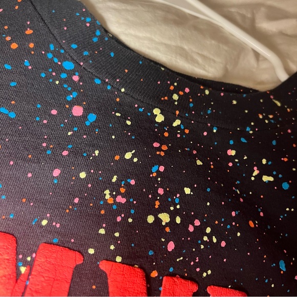 Vtg JIMMY’Z Shirt One size 90s JIMMY’Z. Splatter Paint RARE! - Picture 4 of 8